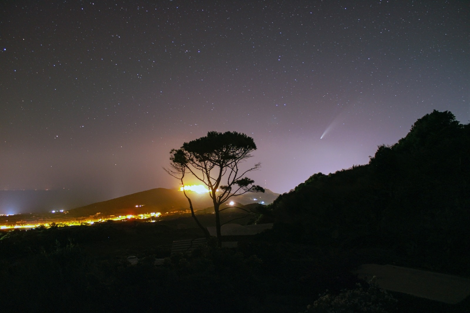 la cometa su Pantelleria